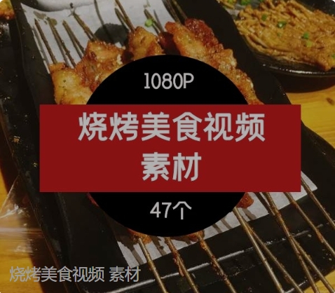 烧烤美食视频素材-92资源网