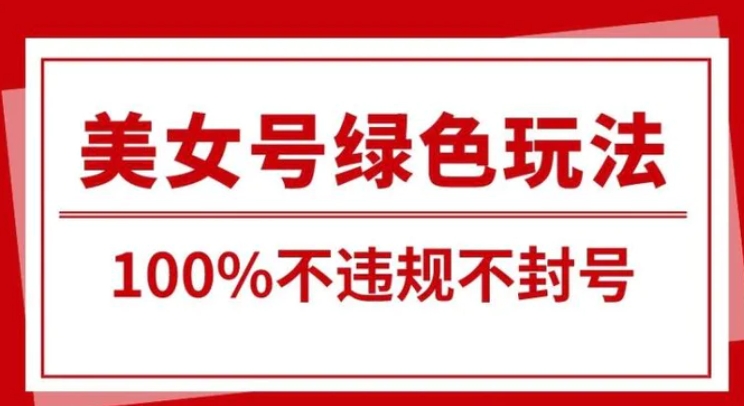 美女号引流变现新玩法，长期蓝海纯绿色，不封号不违规，每日收益500+-92资源网