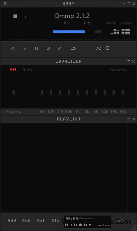 Qmmp(基于Qt的开源音乐播放器) v2.2.4 / 1.7.4-92资源网