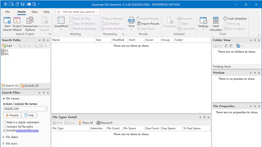 Duplicate File Detective 7.3.68 便携版 | 重复文件查找工具-92资源网