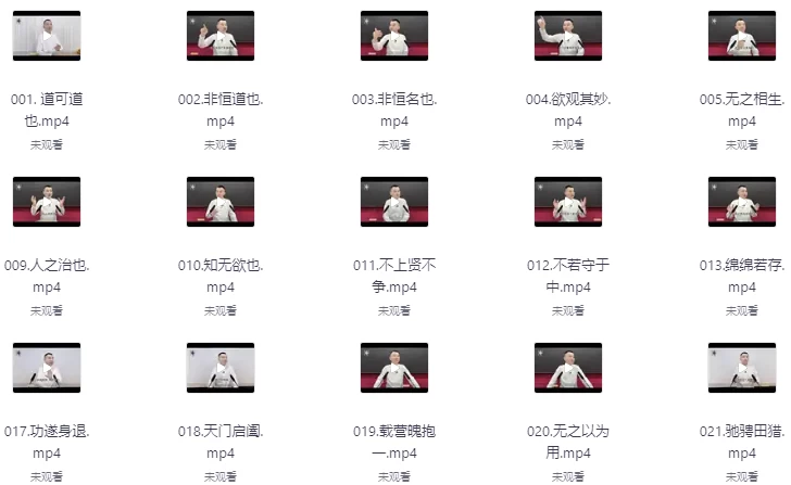 虚空济：道德经95讲-92资源网