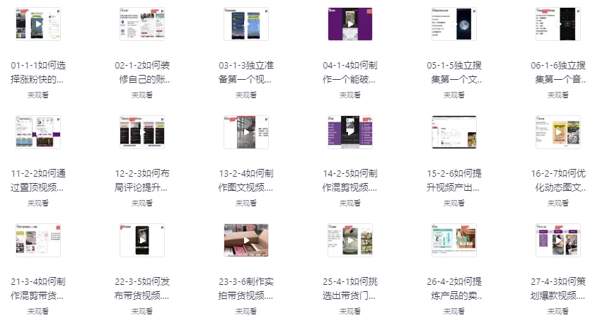 抖音图文带货课，图文内容制作及操作流程全分享-92资源网