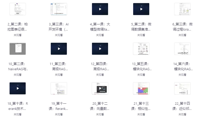 AI大模型应用开发模型训练-92资源网