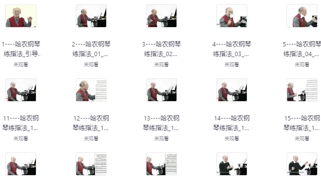 哈农钢琴练指法-92资源网
