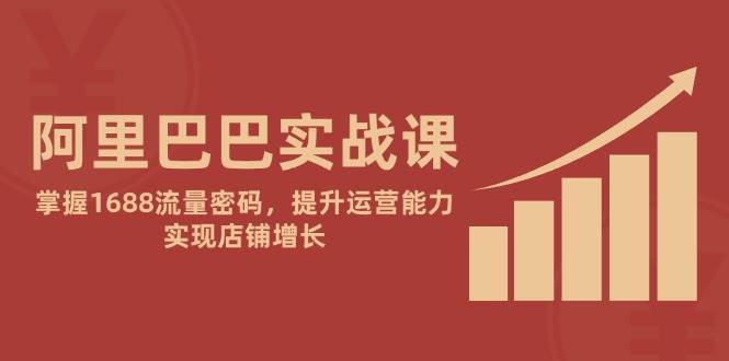（14830期）阿里巴巴实战课：掌握1688流量密码，提升运营能力，实现店铺增长-92资源网