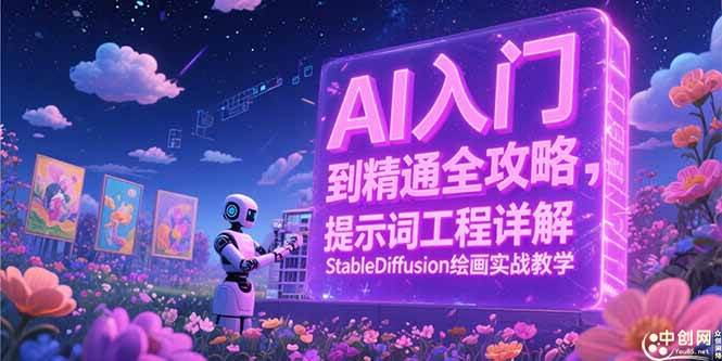 （15181期）AI入门到精通全攻略，提示词工程详解，StableDiffusion绘画实战教学-92资源网