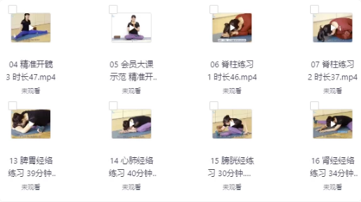 景瑶阴瑜伽初级精进教培20课-92资源网