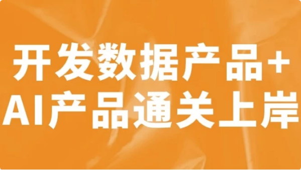 开发数据产品+AI产品通关上岸-92资源网