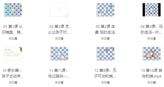 国际象棋零基础教学-92资源网