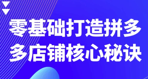 零基础打造拼多多店铺核心秘诀-92资源网