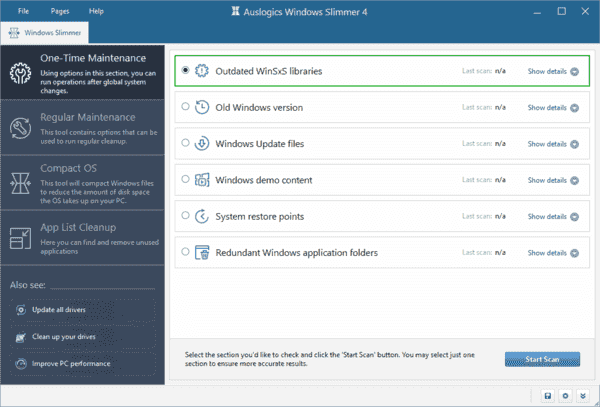 Auslogics Windows Slimmer(系统优化工具) v5.0.1.1 便携版-92资源网