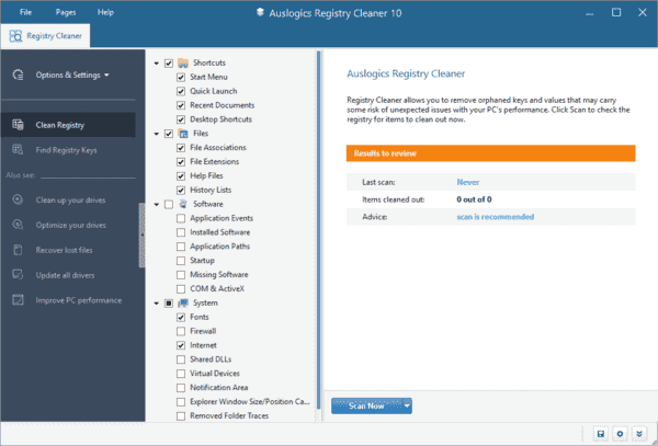 Auslogics Registry Cleaner(注册表清理工具) v11.0.1.1 便携版-92资源网