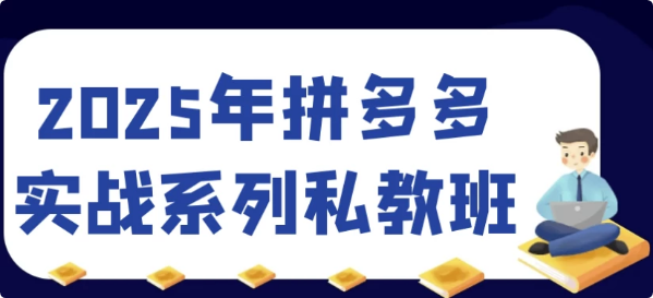 2025年拼多多实战系列私教班-92资源网
