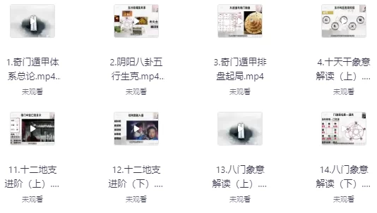 奇门遁甲+易经+决策学-92资源网