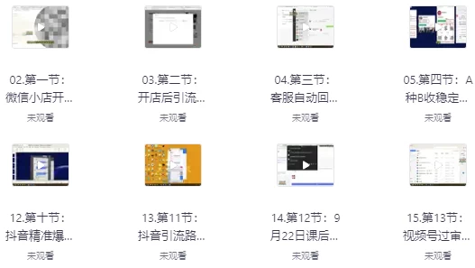 大健康私域打粉课-92资源网