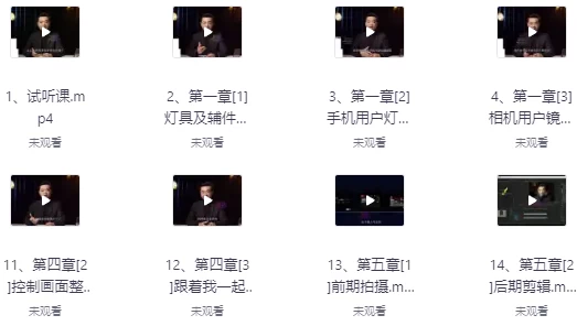 主播打光布光培训课-92资源网