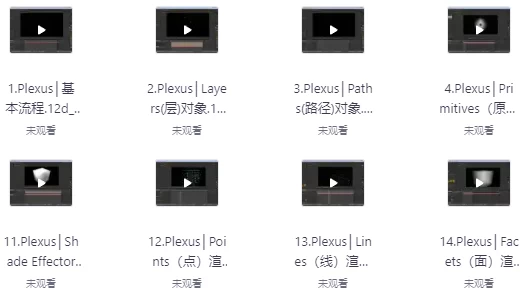 Plexus 粒子插件的高级应用课程-92资源网