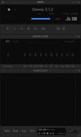 Qmmp(基于Qt开源音乐播放器) v2.2.7 多语便携版-92资源网