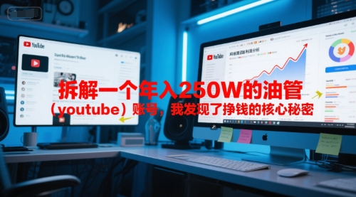 付费文章：拆解一个年入250W的油管（youtube）账号，我发现了挣钱的核心秘密-92资源网