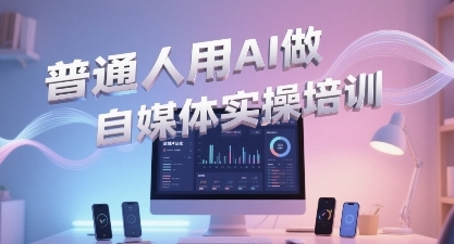 普通一个人用AI做自媒体，助你轻松开启AI自媒体创作之路-92资源网