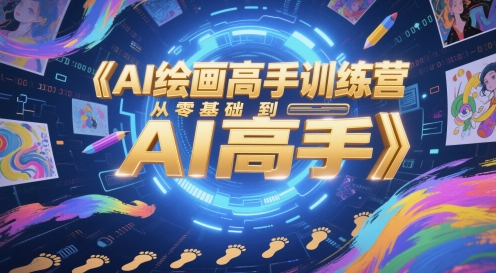 AI绘画高手训练营，从零基础到AI高手-92资源网