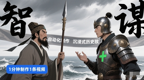 扣子工作流一键生成沉浸式历史故事，一天工作量，3分钟搞定-92资源网