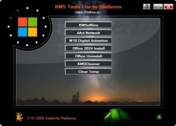 Ratiborus KMS Tools Lite(激活工具集成包) v2025.07.06 绿色版-92资源网
