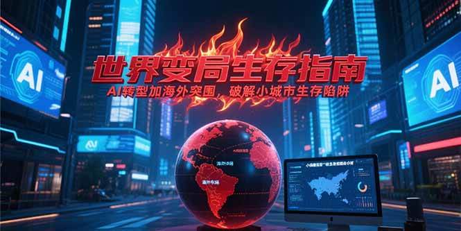 （15220期）付费文章《世界变局生存指南，AI转型加海外突围，破解小城市生存陷阱》-92资源网