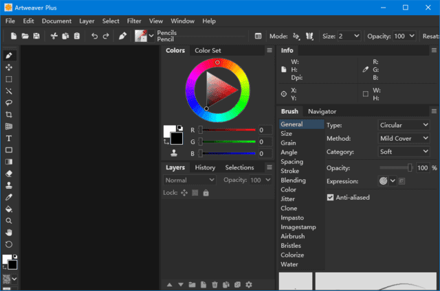 Artweaver(数字绘画软件) Plus v8.0.4.3029 便携版-92资源网