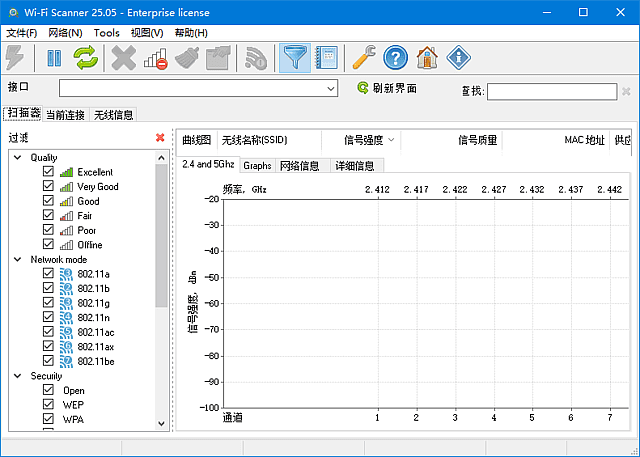 Wi-Fi Scanner(扫描分析无线网络) v25.05 多语便携版-92资源网