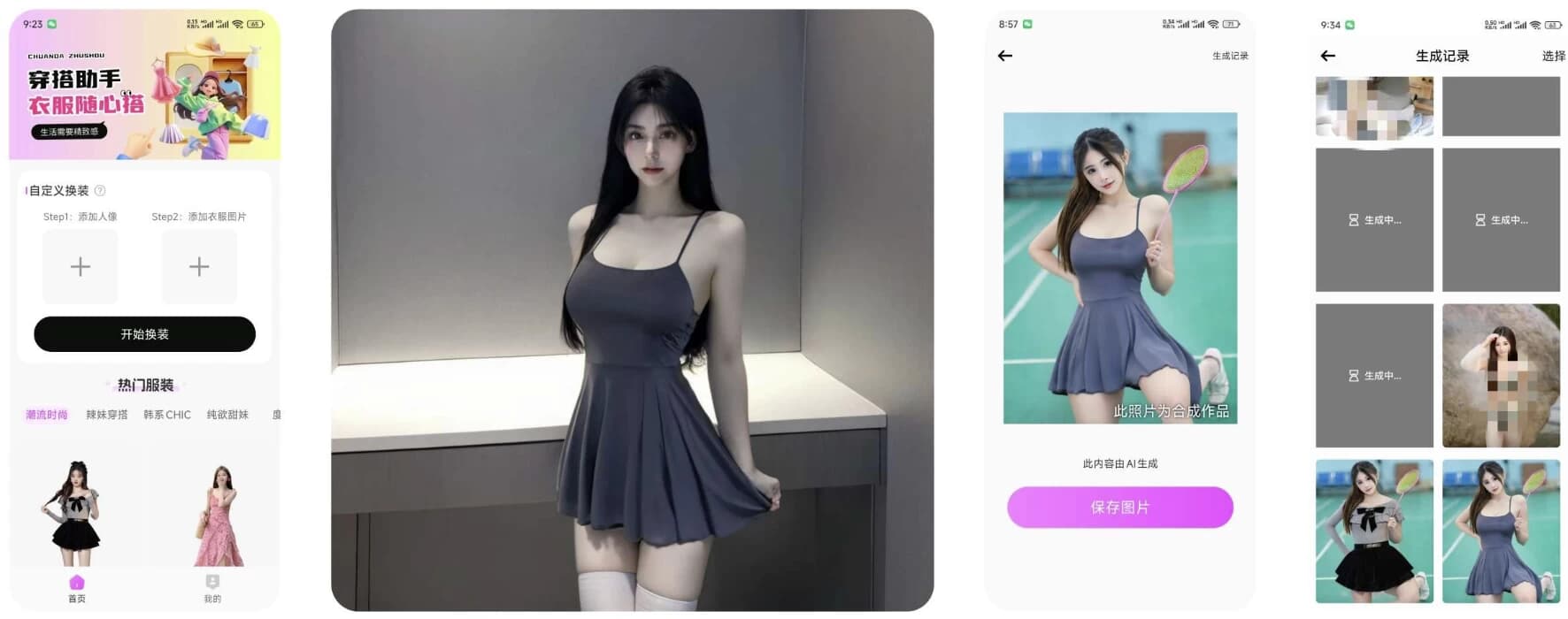 穿衣搭配助手 v1.0.5 AI换衣 去除敏感限制-副业项目资源网