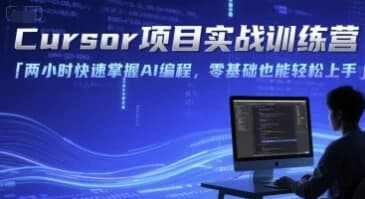 Cursor项目实战训练营-副业项目资源网