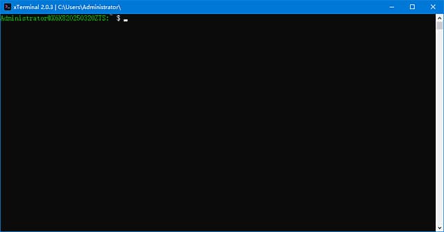 xTerminal(开源免费命令终端) v2.0.3 中文绿色版-副业项目资源网
