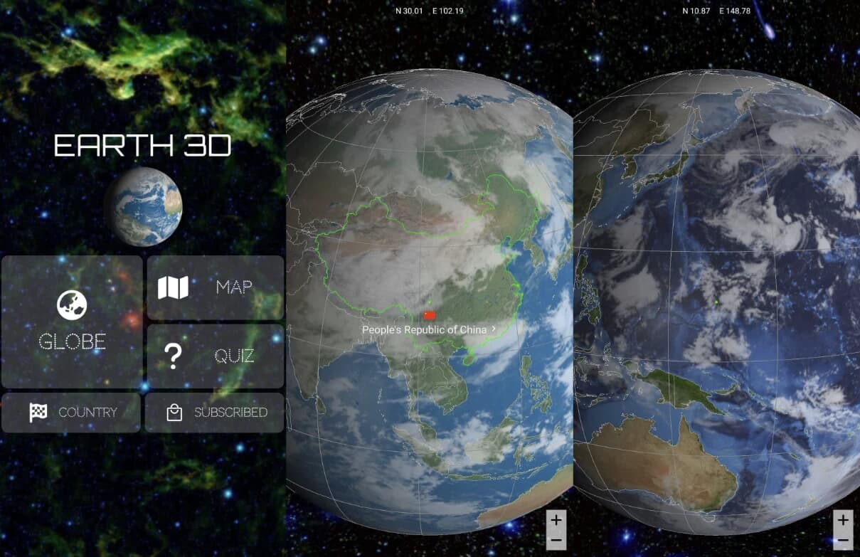 Earth 3D 地球 v9.4.2 解锁高级版-副业项目资源网