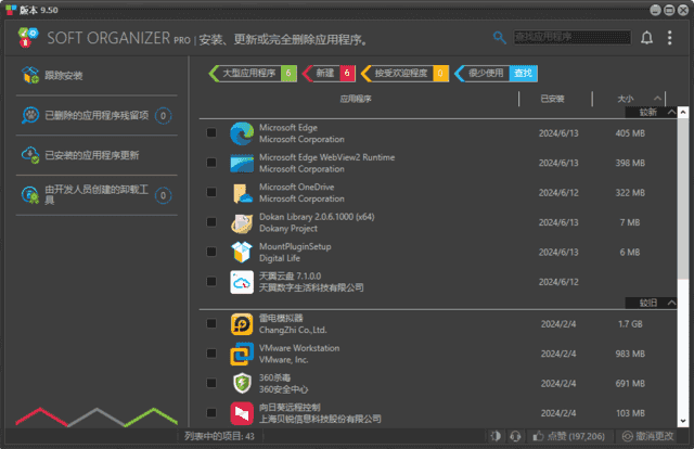 Soft Organizer(软件卸载监控工具) v10.20 多语便携版-副业项目资源网