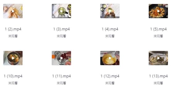 减肥食谱大全（包含减脂餐制作视频、瘦身课等等）-副业项目资源网