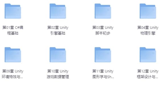 Unity游戏开发课程（二期）-副业项目资源网