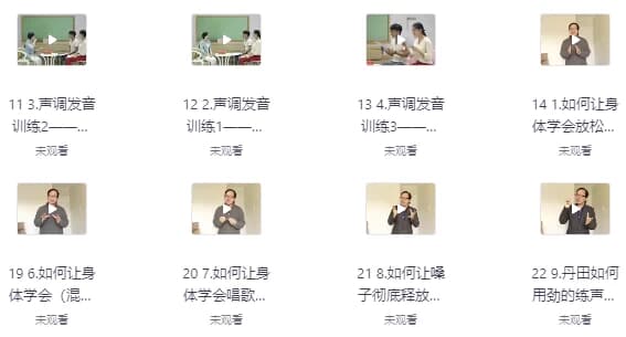 专业学唱歌系统课程-副业项目资源网