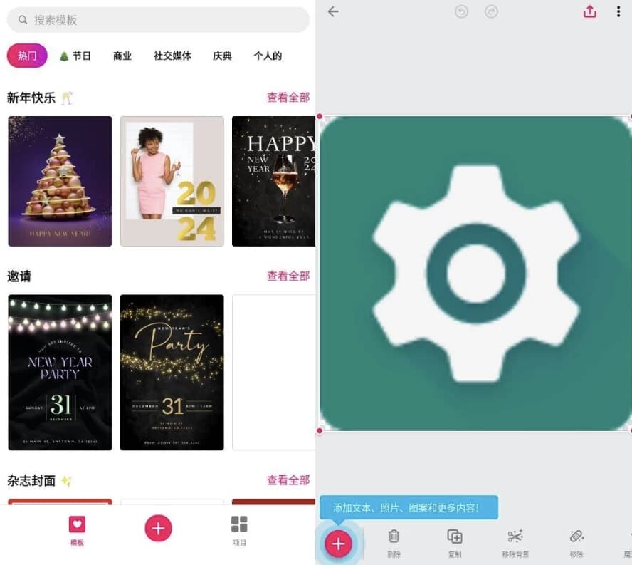Bazaart 百色特照片编辑器 v3.3.2 高级版-副业项目资源网