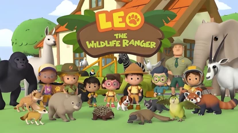 儿童知识类英语启蒙动画《动物小游侠 Leo The Wildlife Ranger》-副业项目资源网