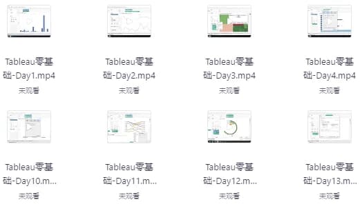 Tableau零基础教程，带你解锁当下最受欢迎的数据可视化软件-副业项目资源网