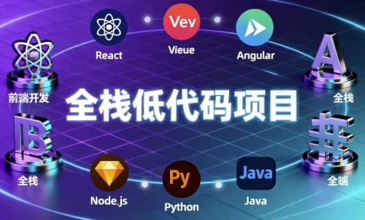 全栈低代码项目-副业项目资源网