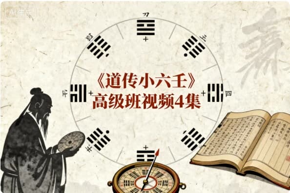 《道传小六壬》高级班-副业项目资源网
