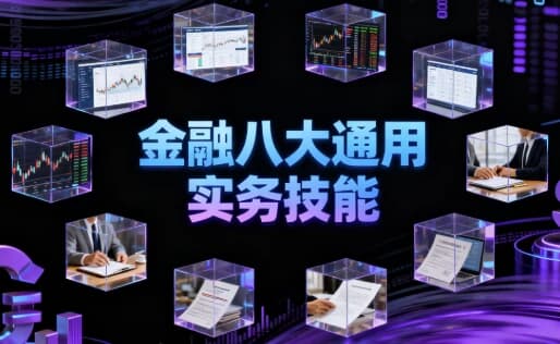 金融八大通用实务技能-副业项目资源网