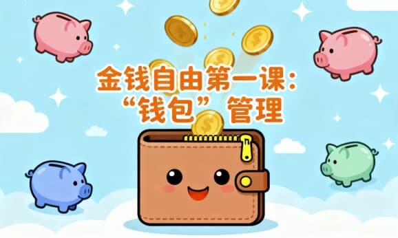 金钱自由第一课 “钱包”管理，金钱管理体系与方法-副业项目资源网
