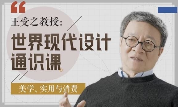 王受之教授 世界现代设计通识课-副业项目资源网