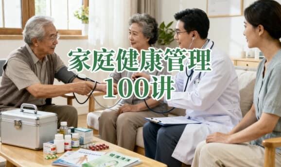 家庭健康管理100讲-副业项目资源网