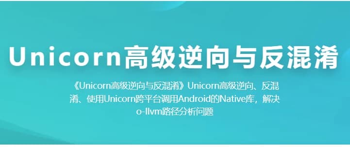 Unicorn 高级逆向与反混淆-副业项目资源网