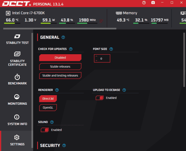 OCCT电脑硬件测试(烤鸡测试软件) v15.0.5.99 便携版-副业项目资源网