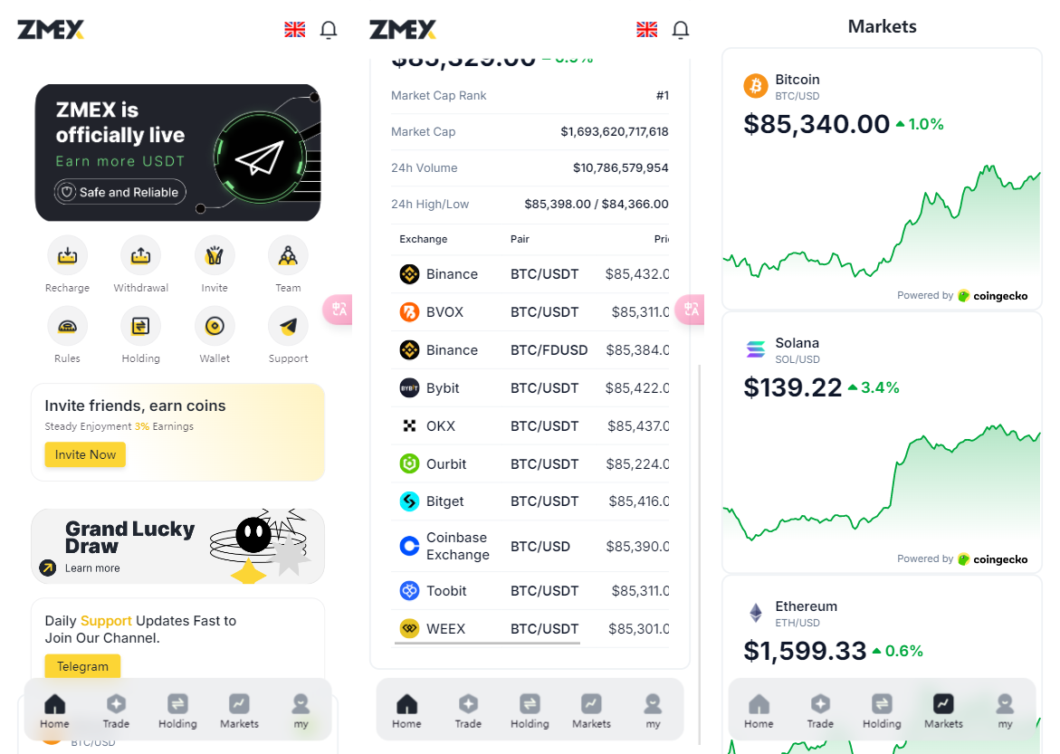海外版AI量化区块链系统源码 UI精美-副业项目资源网